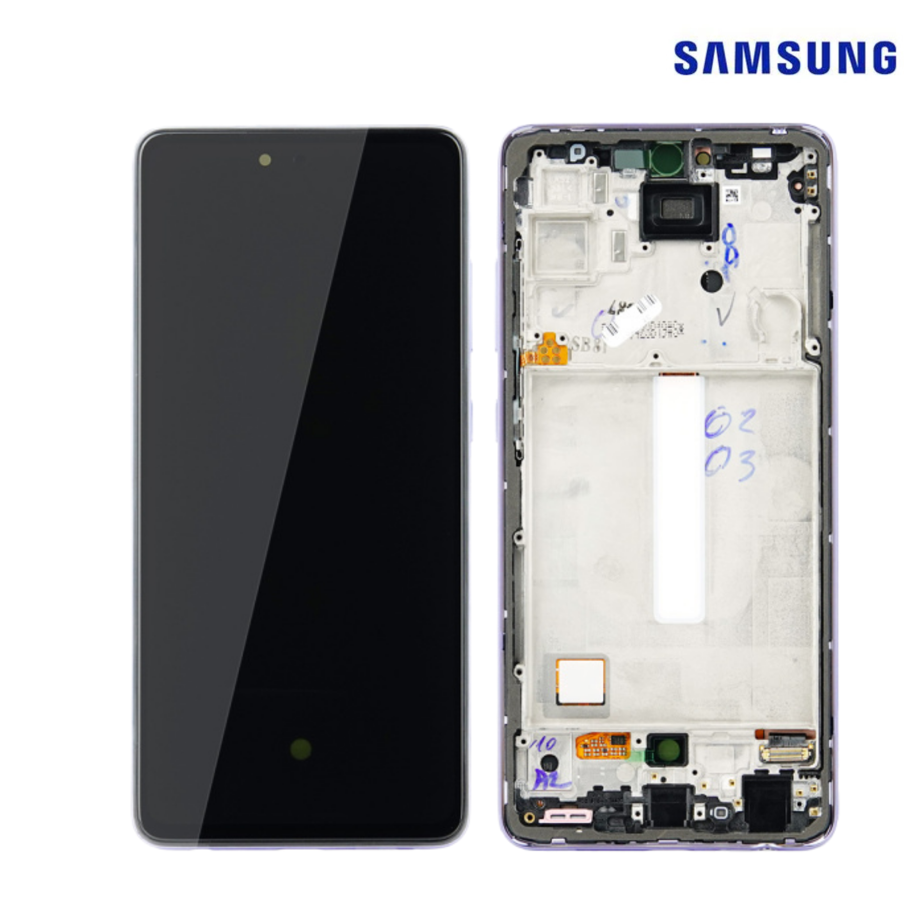 SAMSUNG S20 PLUS 4G/5G 2020 / SM-G985/SM-G986 BLACK (NO CAMERA) LCD